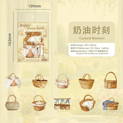 #02802 Dream Bottle/Basket Series Sticker