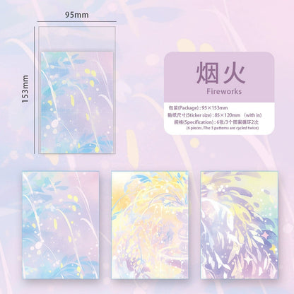 #02827 Healing Time Series Sticker