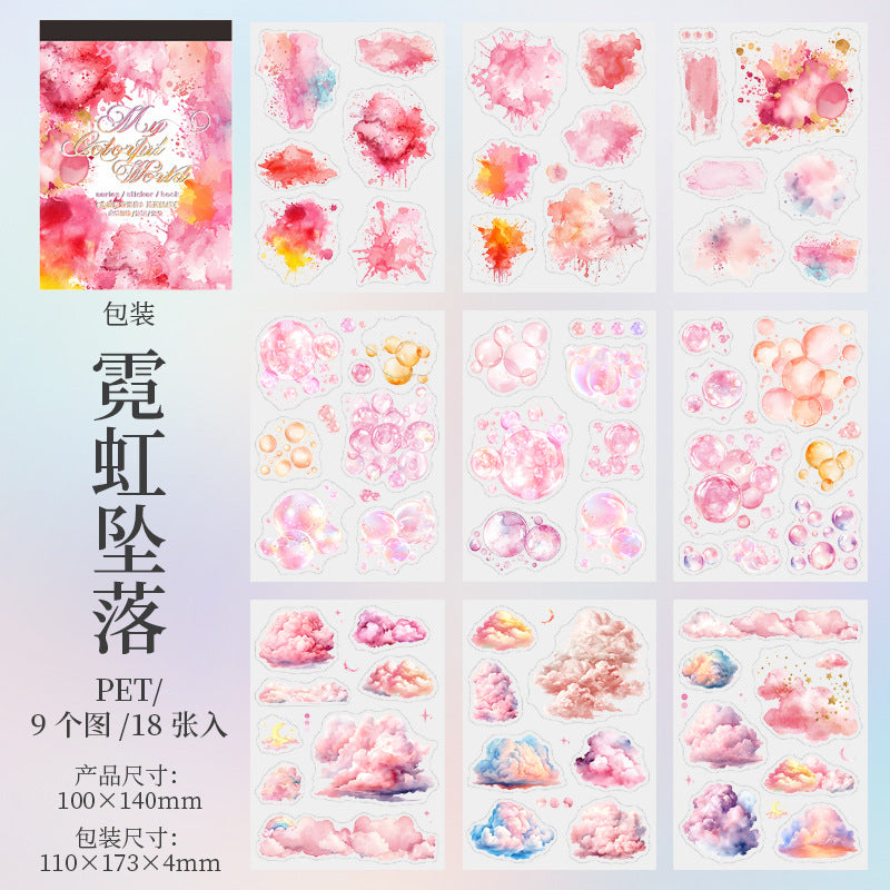 #02485 Washi World Series Sticker