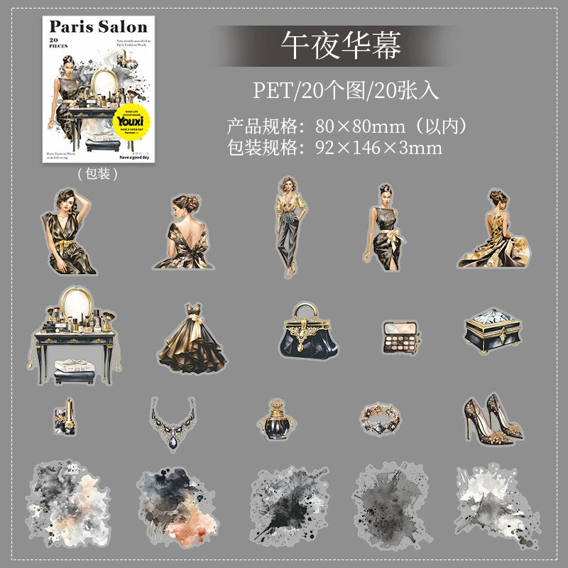 #02714 Paris Salon Series Sticker