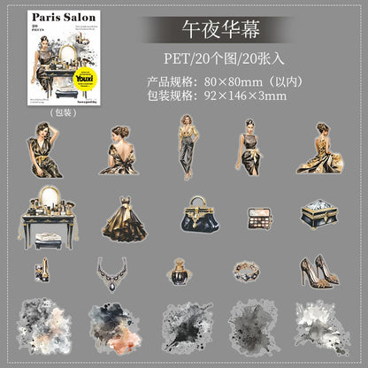 #02714 Paris Salon Series Sticker
