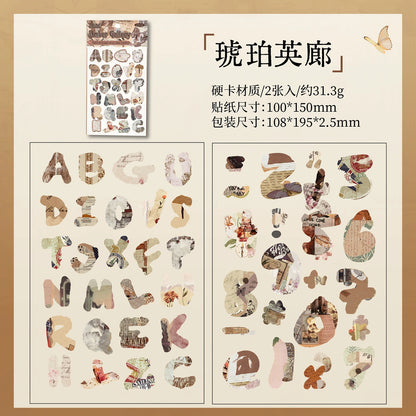 #02770 Bloon English Gallery Series Sticker