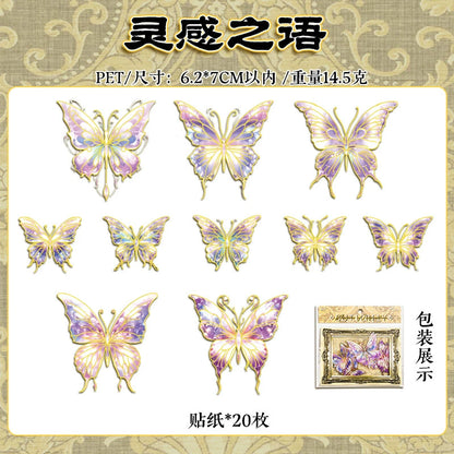 #028650 Dreamy Butterfly  Series Sticker