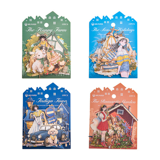 #02588 Dream Diary Series Sticker
