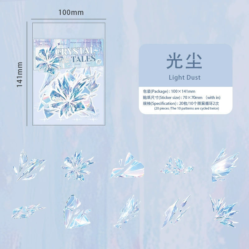 #02729 Crystal Tale Series Sticker