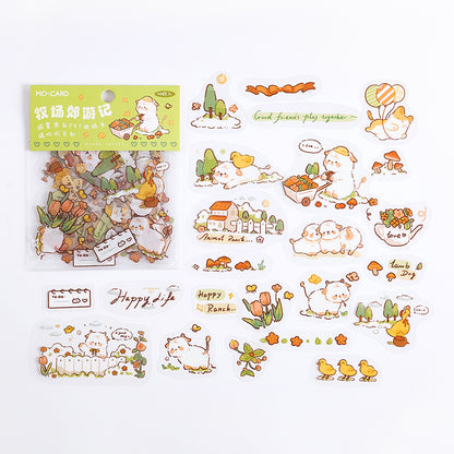 #02154 Cute Bear Series Sticker