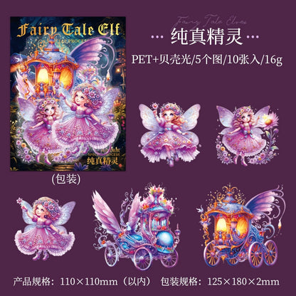 #02804 Fairytale Elves Series Sticker