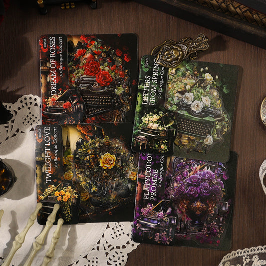 #02217 Flower Concert Series Sticker