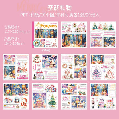 #02916 Christmas Series Sticker Book
