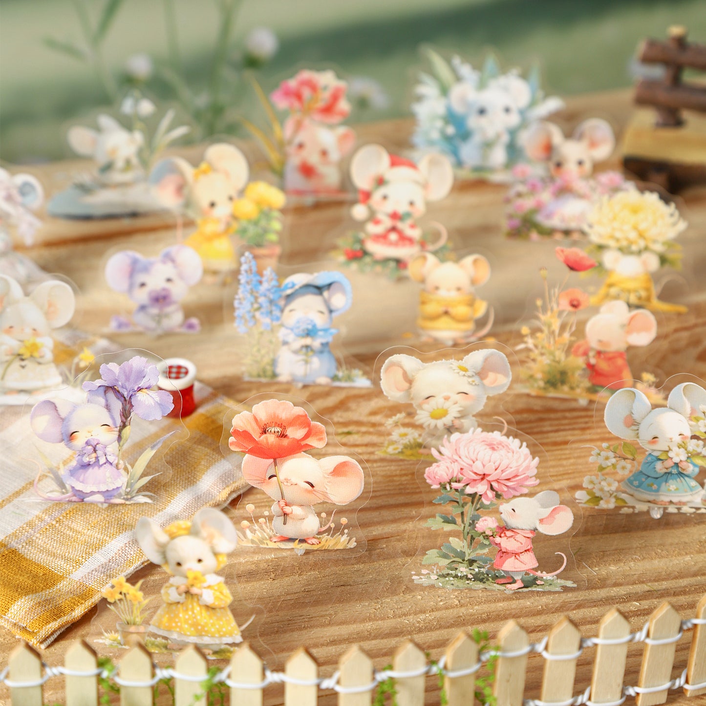 #02627 Mouse Diary Series Sticker