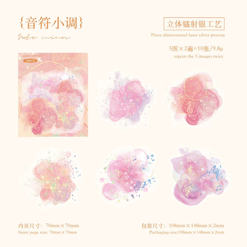 I2#02924 Washi Color Imprint Series Sticker