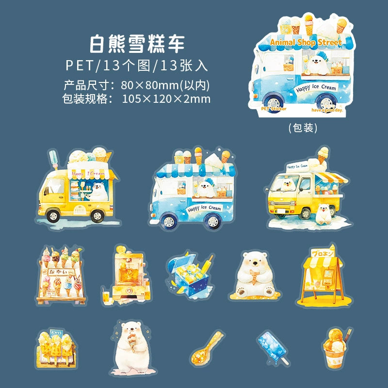 #02881 Animal Shop Series Sticker
