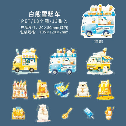 #02881 Animal Shop Series Sticker