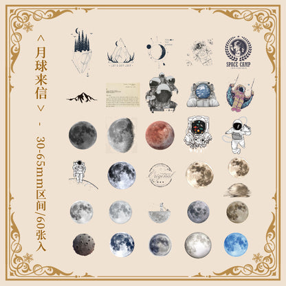#02254 Retro Show Series Sticker