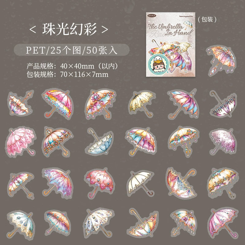 #02794 Fantasy Umberlla Series Sticker