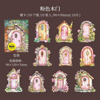 #02796 Forest Door Series Sticker