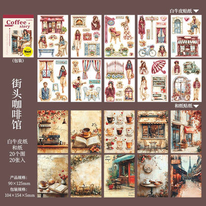 #02704 Coffe Story Series Sticker/Paper