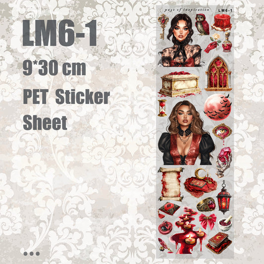 #LM6-1 M PET Sticker Loop