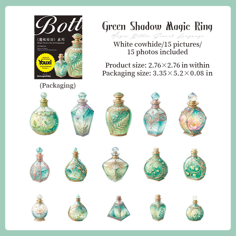 #02662 Magical Bottle Series Sticker