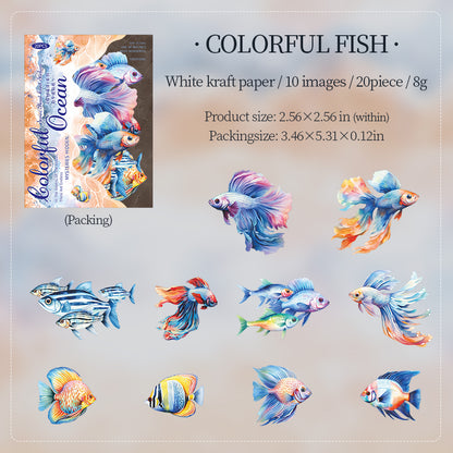 #02534 Wonderful OceanSeries Sticker