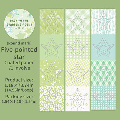 #03058 Star/Heart Series Tape