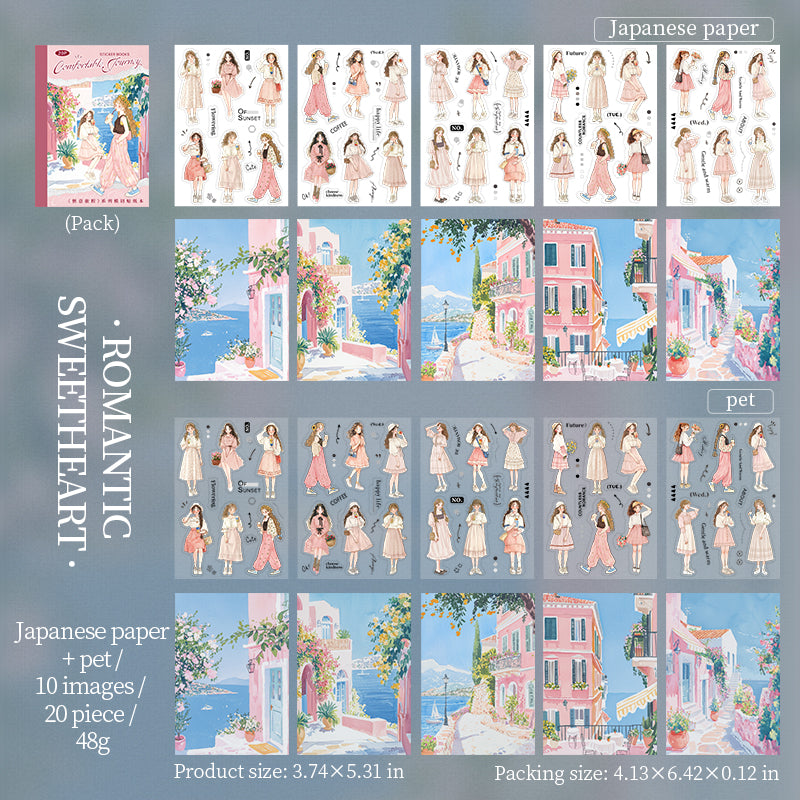 #02472 Teenager Girl Series Sticker Book