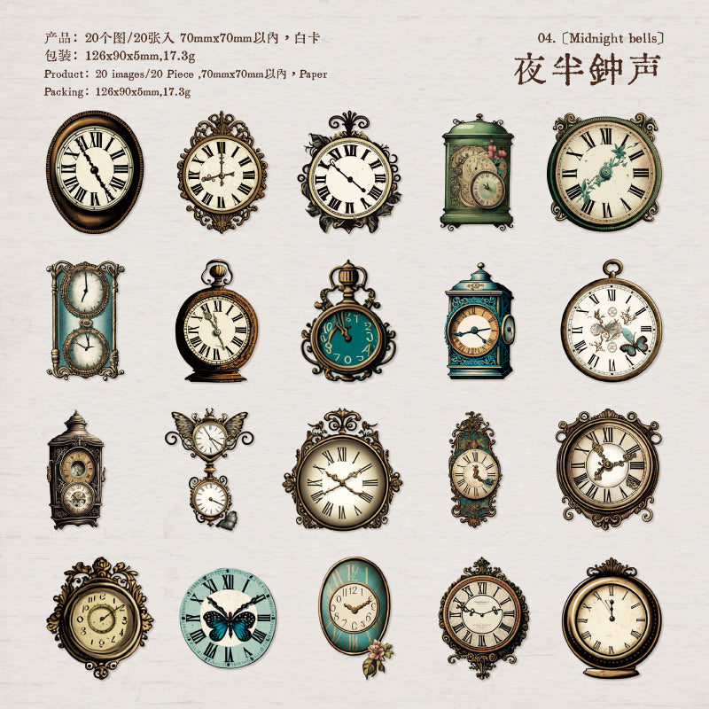 #02115 Classical Retro Collection Series Sticker