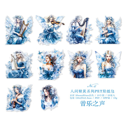 #02144 Pretty Elven Series Sticker