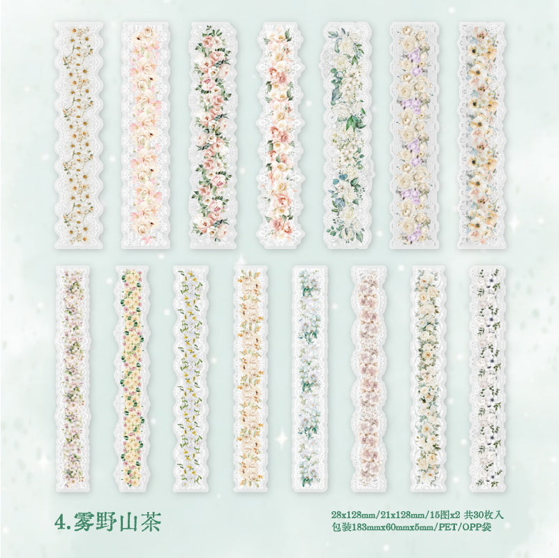 #03046 Lace Flower Love Series Tape
