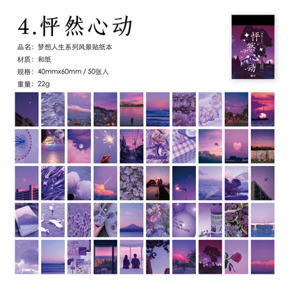 #02412 Life and Jounery Series Sticker