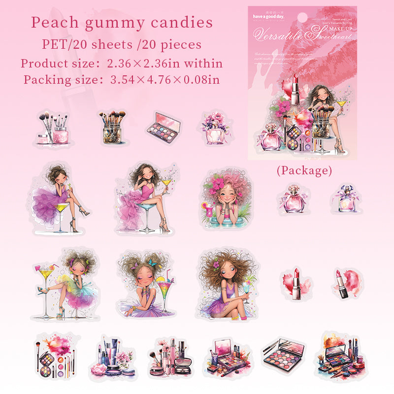 #02354 Sweet Girl Series Sticker