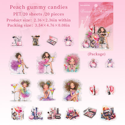 #02354 Sweet Girl Series Sticker