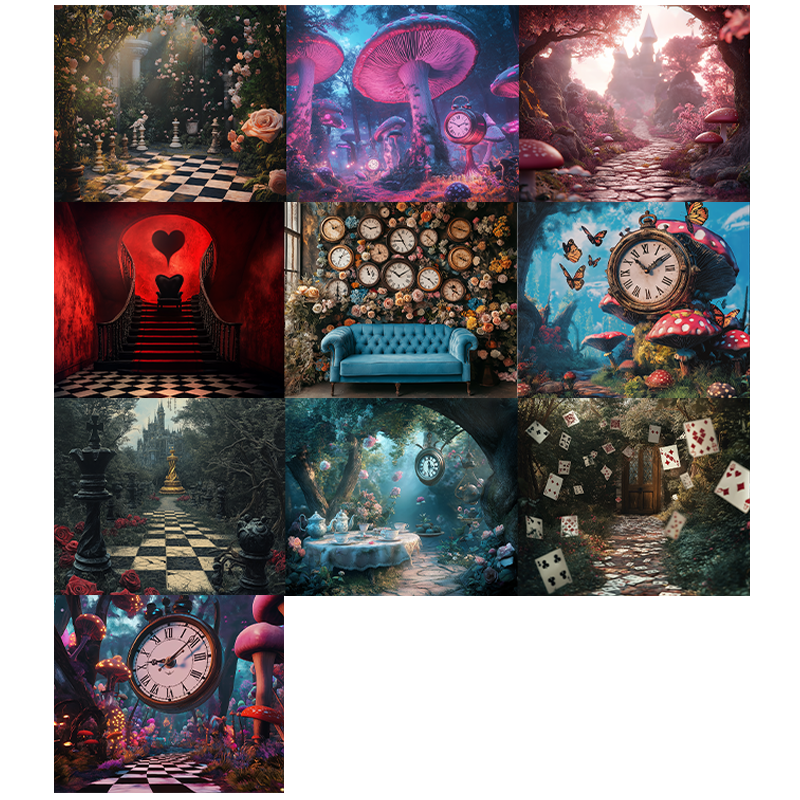 #03227 Customized PET Tape Alice Garden