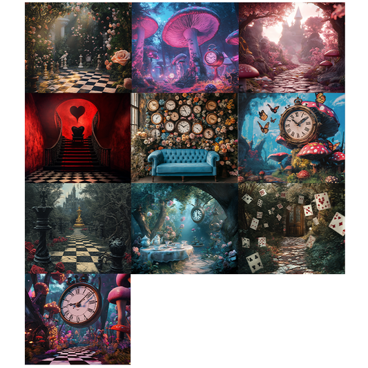 #03227 Customized PET Tape Alice Garden