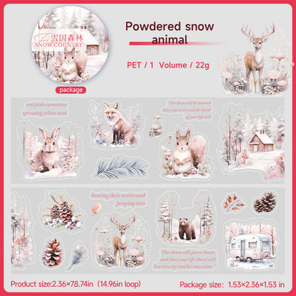#03024 Snow Country Forest Series Tape