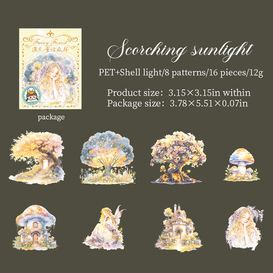#02394 Fairytale Forest Series Sticker