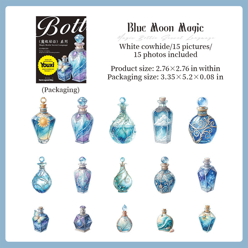 #02662 Magical Bottle Series Sticker