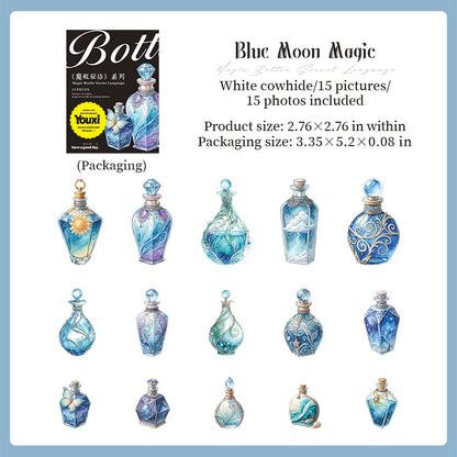 #02662 Magical Bottle Series Sticker