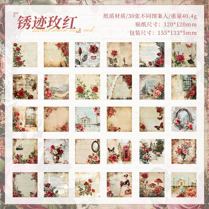 #02865 Flower Diary Series Paper