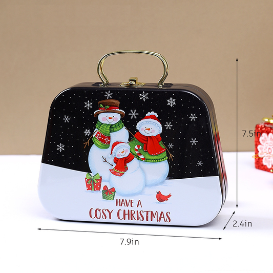 #01048 Christmas Series Metal Box
