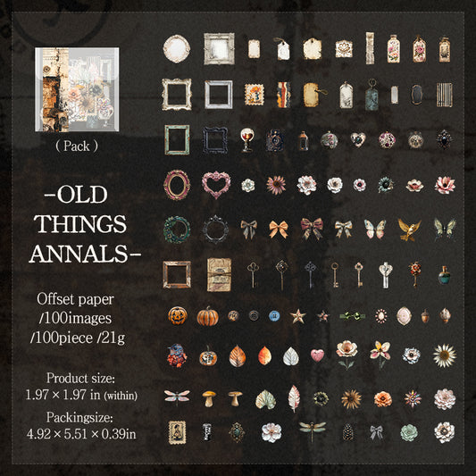#02348 All Vintage Series Sticker