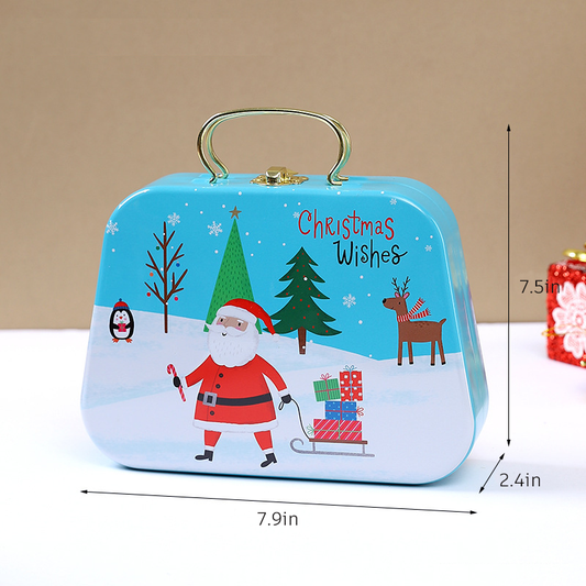 #01049 Christmas Series Metal Box