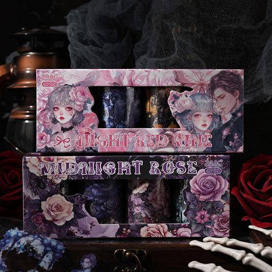 #03073 Gothic Lovers Series Tape 4 rolls
