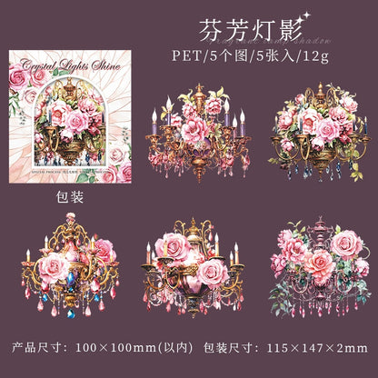 #02806 Flower Light Series Sticker