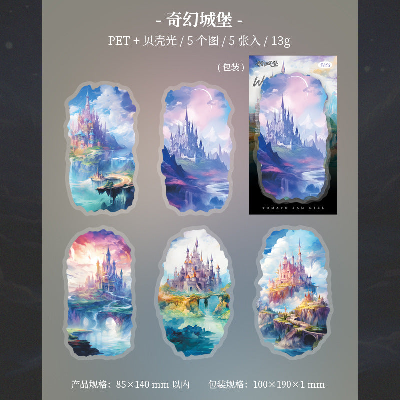 #02366 Dream Scenery Series Sticker