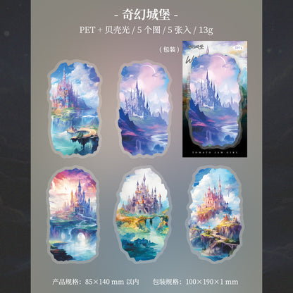 #02366 Dream Scenery Series Sticker
