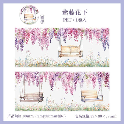 #03147 Flower Scenery Series Tape