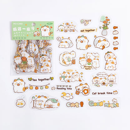 #02154 Cute Bear Series Sticker