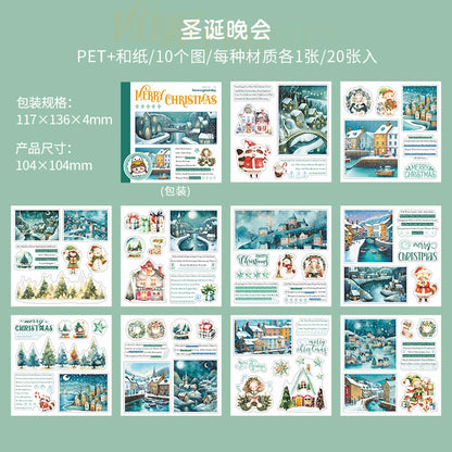 #02916 Christmas Series Sticker Book