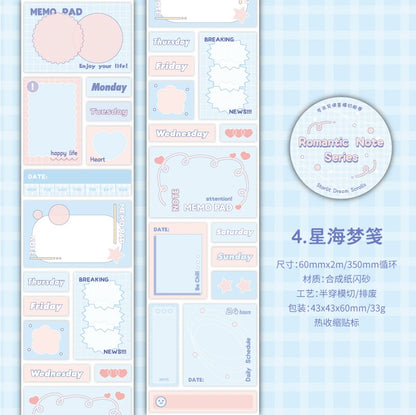 #03136 Romantic Tag Series Tape